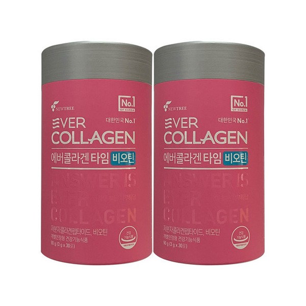 Ever Collagen Time Biotin 30 packets (2) / 에버콜라겐 타임 비오틴 30포 2개