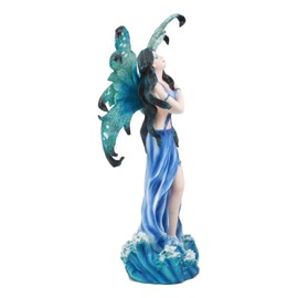 PTC 12 Inch Water Goddess Elemental Fairy Mystical Statue Figurine