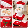 Santa Claus Toilet Seat Cover for Christmas Decor – Soft