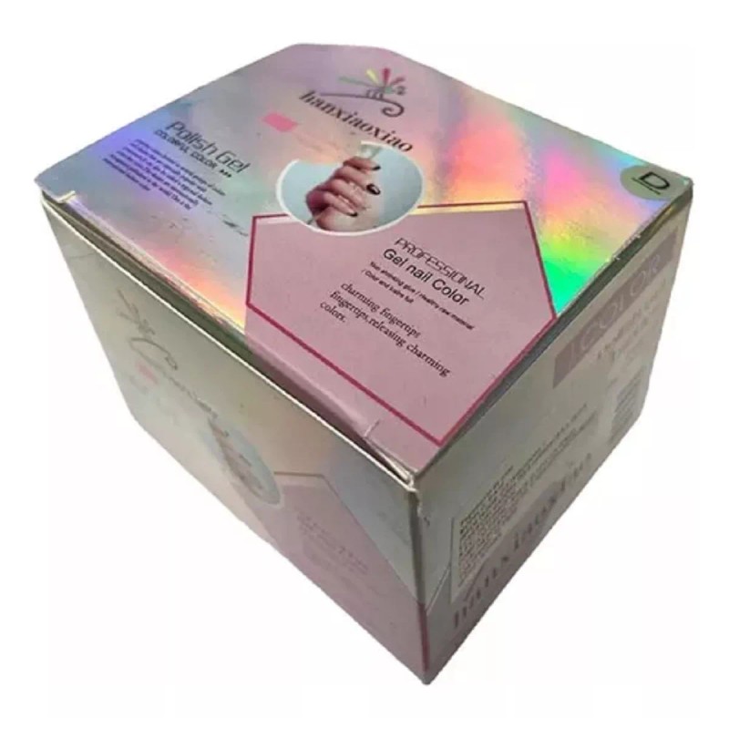 Gelish Set Esmaltes Caja 12 Gel Polish 3 Pasos Yuan