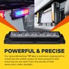 LAMPHUS NanoFlare 5" 6W Amber Red LED Surface Mount Police