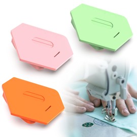 3Pcs Magnetic Seam Guide for Sewing Machine, Efficient Multifunctional Polygonal Hemmer Guide with Scale, Strong Magnetic Seam Guide for Beginners, Sewing Supplies and Accessories