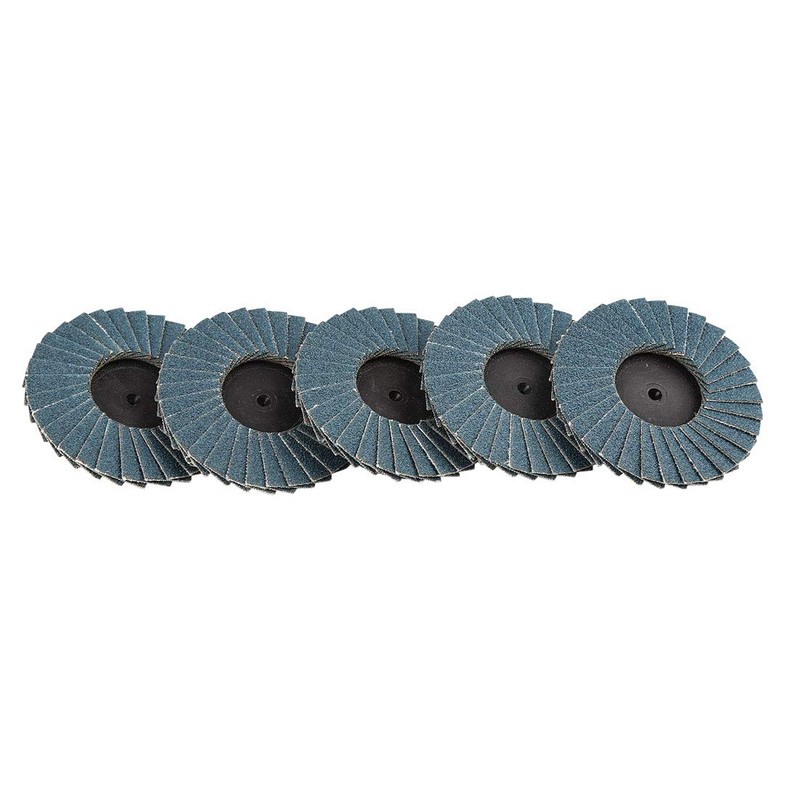 sourcingmap 10pcs 2 Inch High Density Flap Disc Sanding Grinding
