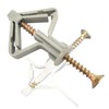 Anchor Screw Expansion Drywall Anchor Kit Self Drilling Gypsum Gray GD09112 100ea