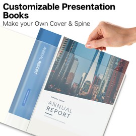 Dunwell Presentation Binder 60-Pocket, Displays 120 Pages, 8.5x11 Portfolio Binder with Plastic Sleeves, Storage and Organizer for Documents, Photos, Kids Artwork, Projects, Recipes (Aqua)