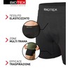 BIOTEX Bioflex Seamless Boxer fondello, Men's, Bioflex Seamless, 04 Nero