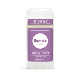 Aluminum Free Lavender Deodorant Organic Cruelty Free Natural Ingredients 2.5 Oz