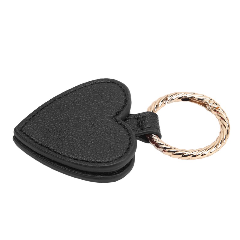 Magnetic Hat Clip Portable PU Leather Heart Shaped Magnetic Hat