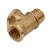 Tee Pipe Fitting T Pipe Connector Brass Tee Equal Tee