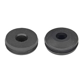 cyclingcolors 2 x Fuel Tank Rubber Grommets Gas Cutter Petrol Tank Nozzle Universal Fuel Line Pipe Seal Brush Cutter Trimmer Lawn Mower Diameter 25 mm 1 Hole