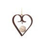 Bird Feeder Heart Fat Ball Holder for Hanging Made of