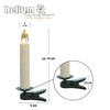 Hellum Wireless LED Christmas Tree Candles in Various Designs