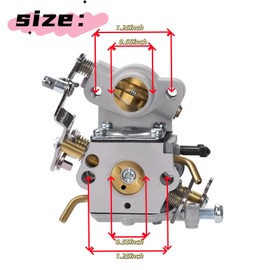PP4218A Carburetor Tune Up Kit Replacement for Poulan Pro P3314 PR4218 PP4018 PP4218 PP4218AVX PP3516AVX PP3816 PPB4018 PPB4218 35cc 42cc Chainsaw Parts, Carb Replaces C1M-W26 530057925
