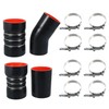 X AUTOHAUX 1 Set Intercooler Hose Clamps Kit for Ford