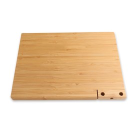 J-kitchens Bamboo Cutting Board, Antibacterial, Freestanding, Small 11.0 x 8.3 x 0.5 inches (28 x 21 x 1.2 cm)