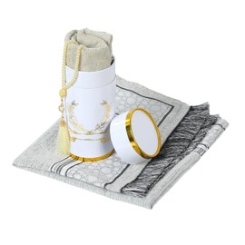 Muslim Prayer Rug with Beads Eid Ramadan Gift Carpet Namaz Mat Convenient Thin Rug Men Muslim Prayer Mat Set