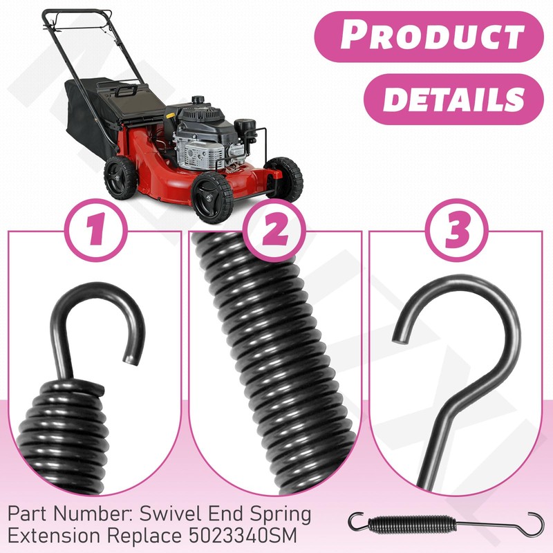 5023340SM Swivel End Spring Extension Compatible with BS 1694765 2690371
