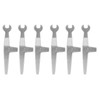 6Pcs Knitting Machine Wrench Stainless Steel Strong Small Size Sweater