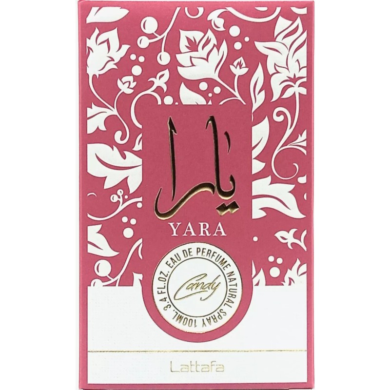 LATTAFA YARA CANDY EAU DE PARFUM SPRAY FOR WOMEN 3.4