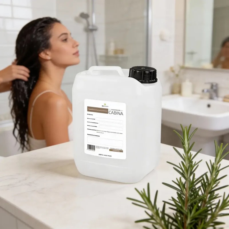 Shampoo Fortalecedor sin Sales de Romero A Granel 10 Litros