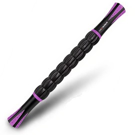 Post Liposuction Massager Stick, Purple Lymphatic Drainage Massager, Post Lipo Surgery, Quality Material, Ridges & Grooves, Post-Op Recovery, Leg Cramps, Ideal Liposuction Recovery Supplies, Luxadar