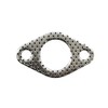 RedPart 2 Hole Exhaust Muffler Gasket Fits Honda GX240 GX270