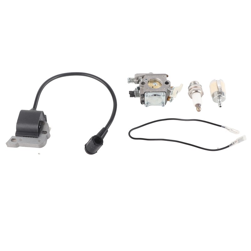 Carburetor Ignition Coil Spark Plug Filter Kit 503281504 Replacement for