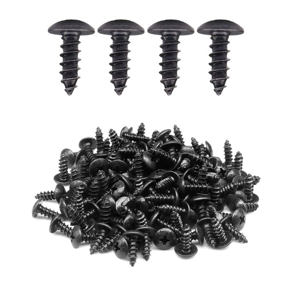 100pcs #8 x 1/2 inch Truss Head Phillips Wood Screws
