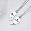 Yonhon Father Daughter Necklace Matching Set for 2