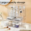 PLINJOY Makeup Storage Organizer Box Large Cosmetic Display Cases Dustproof