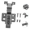 COHEALI 4pcs Silent Hydraulic Soft Close Cabinet Hinges for Aluminum