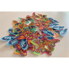 24 Beautiful Wafer Butterflies- Edible, Unique & Gorgeous!
