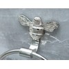 Brass bee Towel Ring - Solid brass bathroom towel rail
