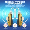 Mini BTE Slim Tube Digital Hearing Amplifier Pair - 2-Tone