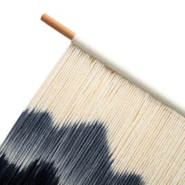 AURTEM Large Macrame Wall Hanging Tapestry, Hand Woven Faraway MountainBoho Tapestry For Bedroom,Dip Dyed Yarn Boho Wall Decor Geometric Décor Wall Tapestry For Bedroom Living Room Apartment Porch