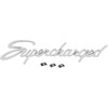 Supercharged Script Emblem