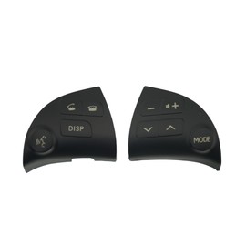 Rldym 1 Pair Steering Wheel Volume Control Switch Button Left and Right Side 84250-33190-C0 for Lexus ES350 2006-2012