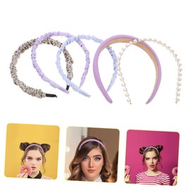 IWOWHERO 5pcs Stylish Women Headbands Fashion Headband Hair Band for Makeup Skincare