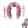 Circular Lymphatic Drainage Massager,Relax Roller 360 °28 Wheels,Cellulite Massage Tool,Leg