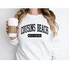 VisionSwipe Cousins Beach North Carolina Crewneck Sweatshirt - TSITP Sweater