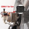 AKZYTUE CBB61 Capacitor 16uf 350V AC Ceiling Fan 2 Wire