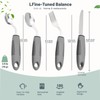 Adaptive Utensils Set, Parkinsons Utensils, Weighted Silverware for Hand Tremors,