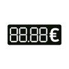 Price Sticker Blank for Labelling Price Tag Euro Menu Board