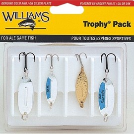 Williams W20 & W30 Small Classics 4 Pack Kit of Fishing Lures - 4-W32M