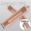 YESWELDER 25-pk MIG Welding Contact Tip 11-35 (0.035") for Lincoln
