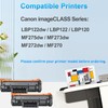 CLYWENSS 071 Toner Cartridge (Indicate Toner Level) Replacement for Canon