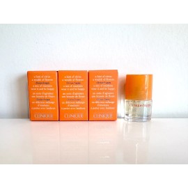 Clinique 3 Clinique  Happy Perfume Spray Travel Size 0.14oz / 4 ml * 3 = 12 ml New In Box