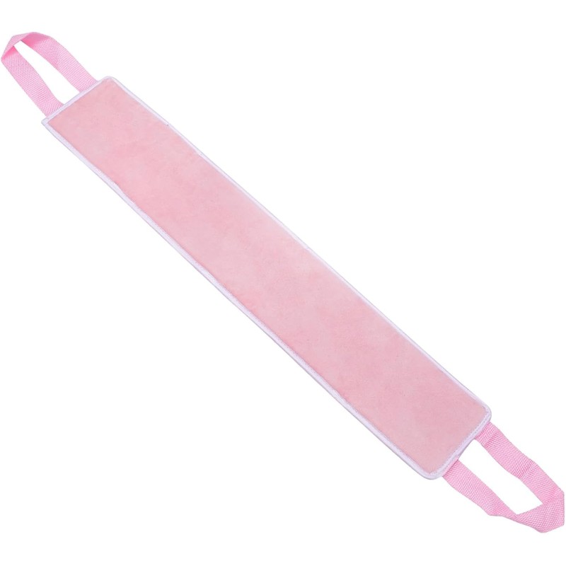 OUNONA Banda Bronceadora Espalda de Microfibra Rosa Aplicador Suave y