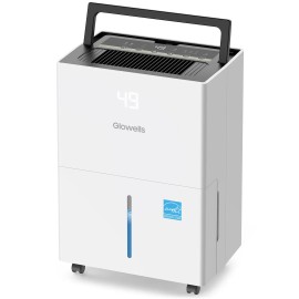 Glowells Compressor Dehumidifier 80 Pints Smart Humidity Control Home Basement UsePD82A: 1