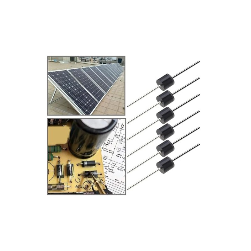 (25Pcs) 10A10 Rectifier Diode, 10A 1000V R-6 Axial Electronic Silicon